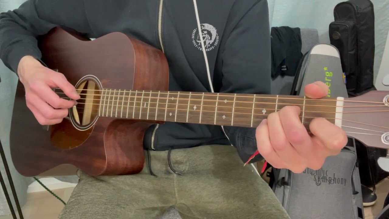 Roberto Barlocci playing GAYLE's abcdefu as a MelodyChords arrangement on solo guitar
