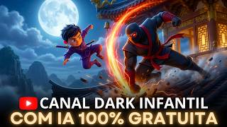 AS 03 MELHORES INTELIGÊNCIAS ARTIFICIAIS PARA CANAL DARK INFANTIL 100% GRÁTIS.