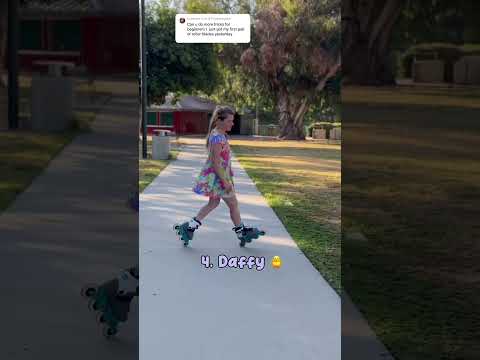 list of EASIEST tricks on inline skates ⭐️ #rollerblading