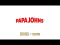 Papa Johns Logo History TImeline