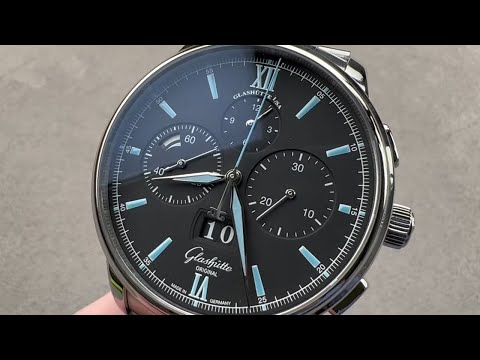 Glashütte Original Senator Chronograph Panorama Data 1-37-01-03-02-71 Glashütte Original Review