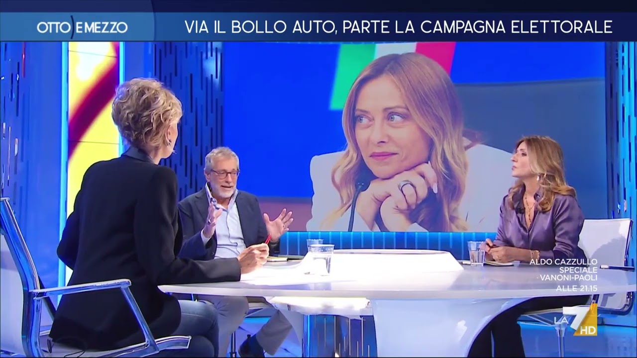 Bollo auto, Formigli sul richiamo di Meloni a Berlusconi: "Sulle orme di uno dei suoi padri ...
