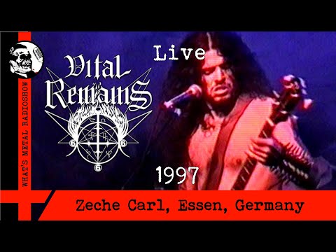 Live VITAL REMAINS 1997 - Zeche Carl, Essen, Germany, 01 Sep