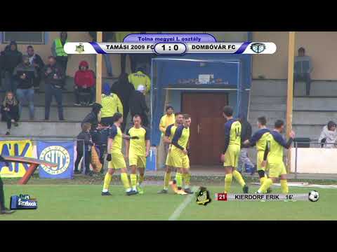 TAMÁSI 2009 FC - DOMBÓVÁR FC    2 - 3  (1 - 0)