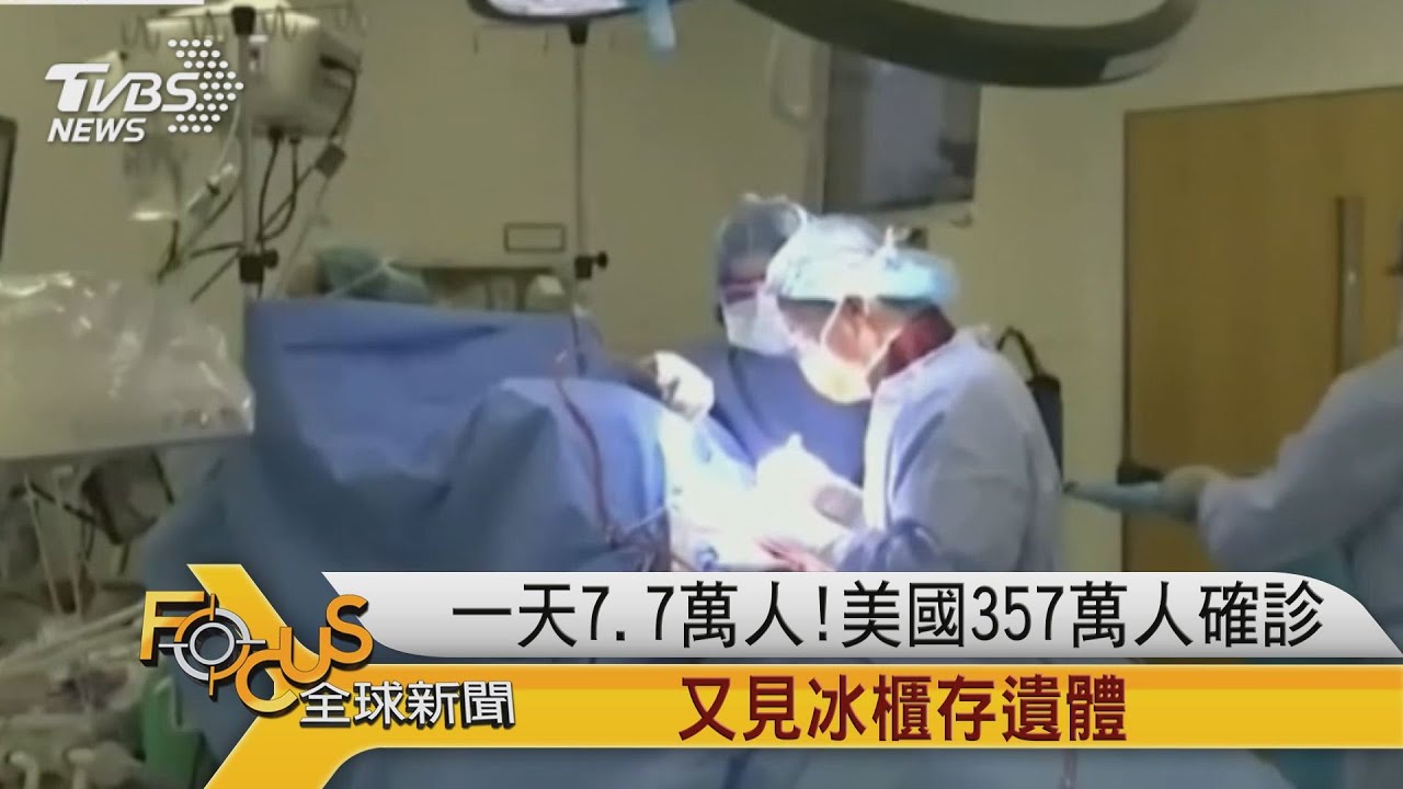 一天增7.7萬人!美國357萬人確診 又見冰櫃存遺體