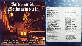 So viel Heimlichkeit in der Weihnachtszeit, Bald nun ist Weihnachtszeit, Text in der Beschreibung