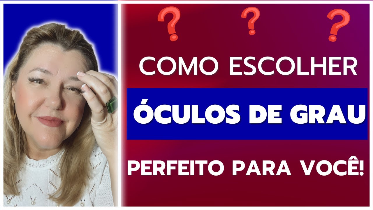 Watch Now COMO ESCOLHER O ÓCULOS DE GRAU IDEAL PARA O SEU ROSTO - TENDÊNCIA 2023 - Marcia Diniz COMO ESCOLHER O ÓCULOS DE GRAU IDEAL PARA O SEU ROSTO - TENDÊNCIA 2023 - Marcia Diniz