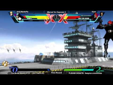 The Break Weekly #135 - uMvC3 FR - [AG] MarlinPie VS Kizer