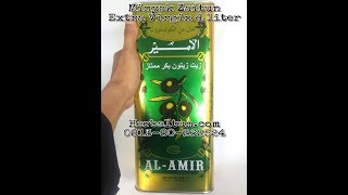 Extra Virgin Oil Zaitun 4 lt (liter) - Minyak Zaitun al Amir - Spanyol