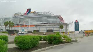 Carnival Jubilee & Carnival Dream Docked In Galveston 2024
