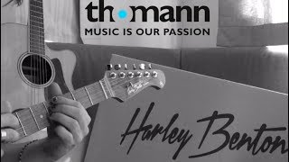 Video thumbnail for THOMANN : UNBOXING and TEST Harley Benton Fusion II HSH Roasted FBLB (PART 1) by William DUHAMEL