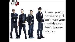 Big Time Rush - You&#39;re Not Alone with lyrics