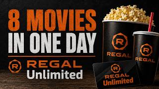 Can I Watch 8 Movies in One Day with Regal Unlimited | REGALMAXXING