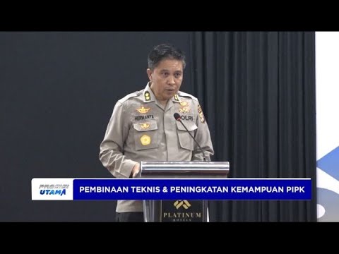 POLDA KALTIM GELAR PEMBINAAN TEKNIS DAN PENINGKATAN KEMAMPUAN PIPK