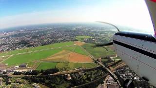 preview picture of video 'VFR flight from EBGB (Grimbergen) to EBHN (Hoevenen), with Cessna 152'