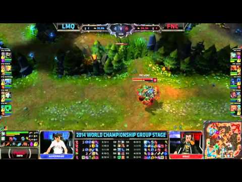 LMQ vs Fnatic | D7G3 | Season 4 World Championship 2014
