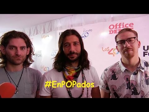 MAGIC! en MEXICO @ournameisMAGIC Photocall + Entrevista #EnPOPados #ElEvento40 Octubre 2016