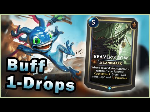 GIANT 1 DROPS | Reaver's Row Deck | Fizz Jinx | Legends of Runeterra