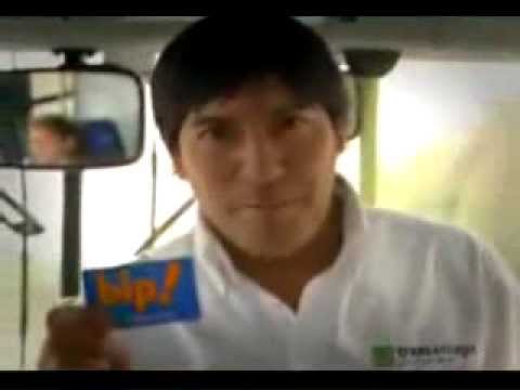 Transantiago commercial with Iván Zamorano (2006)
