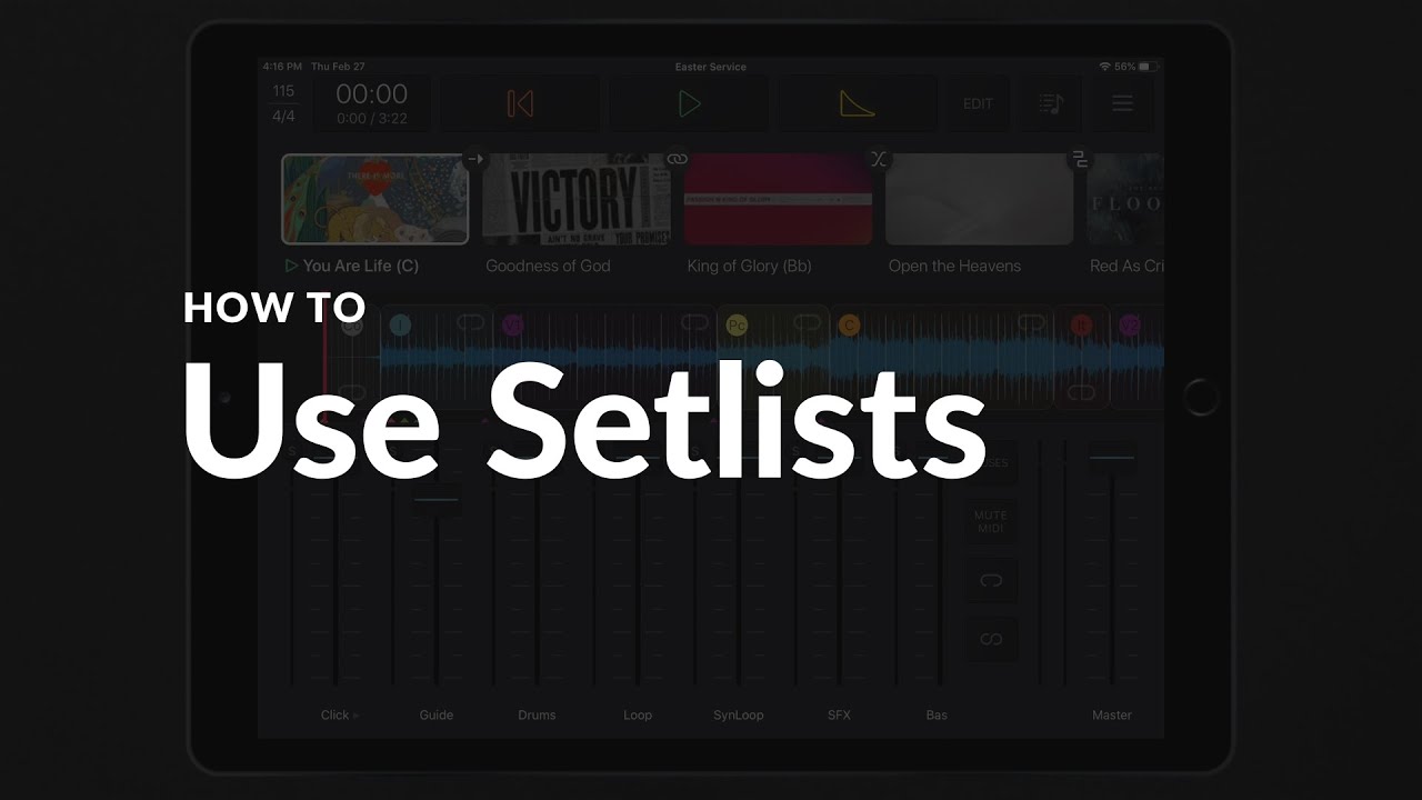 HOW TO | Use Setlists