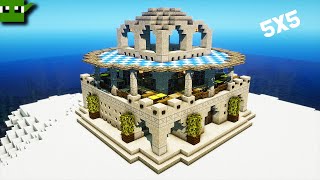 Minecraft | How to Build a Desert Library [EASY 5x5 System]
