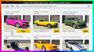 HOW TO GET FREE CARS IN GTA 5 ONLINE