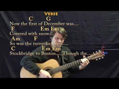 Sweet Baby James (James Taylor) Strum Guitar Cover Lesson in C with Chords/Lyrics