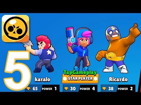 Brawl Stars - Gameplay Walkthrough Part 5 - Star Shelly: Heist (iOS, Android)