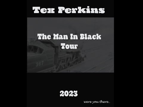 TEX PERKINS 2023 TOUR MAN IN BLACK