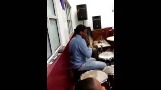 With holding nothing