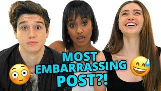 MOST EMBARRASSING TWEETS W/ Chanel Celaya + ALL NIGHT CAST video