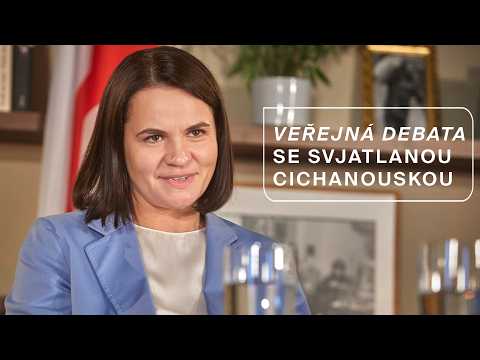 Přehrát video: Skutečná prezidentka Běloruska? Debata s vůdkyní běloruské exilové opozice Svjatlanou Cichanouskou