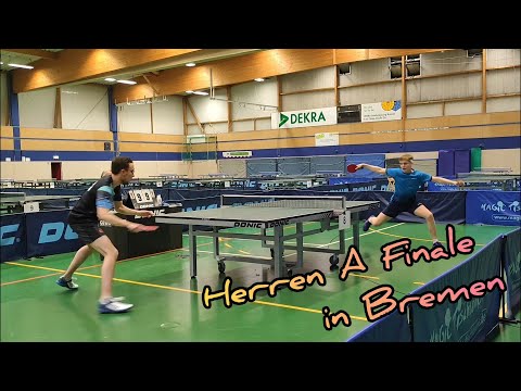 Zwei mit tollem Händchen - Das Herren A Finale in Bremen - Michael Khan Orhan vs Laurin Struß
