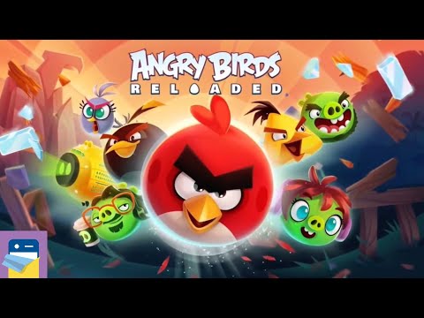 Angry Birds Reloaded: Apple Arcade iOS Gameplay Walkthrough Part 1 (by Rovio)