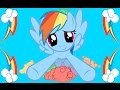 Мой маленький пони Радуга Дэш спасает потерявшихся зайчиков / MLP Rainbow Dash ...