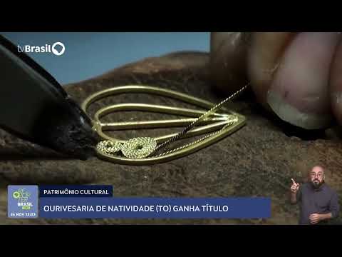 Ourivesaria de Natividade TO  - REPORTER BRASIL Tarde