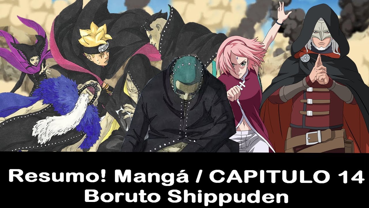 RESUMO! BORUTO TWO BLUE VORTEX  CAPITULO 14 /  SAKURA APARECEU