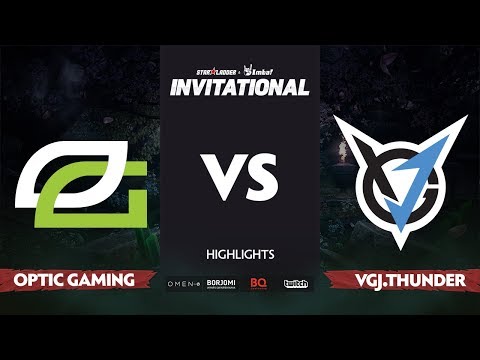 Хайлайты матча OpTic Gaming против VGJ.Thunder, StarLadder Imbatv Invitational S5 LAN-Final