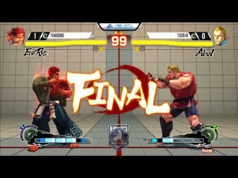 Tondemo (Evil Ryu) vs TCCR KI (Abel) - EVO 2015 USF4 Pools - 720p/60fps