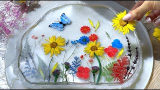 DIY resin and flower craft idea that will SURPRISE your friends!🌺