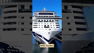 MSC Euribia Cruise Ship 😍 | World’s Greenest Cruise 🚢🌍 #shorts #cruiseship #cruisetour