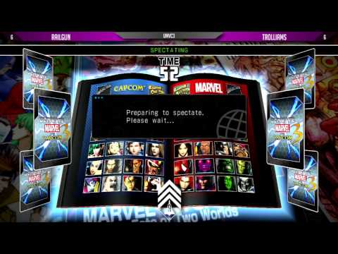 Trolliams VS. RailGun - UMVC3 - FT10 - @airjuggle