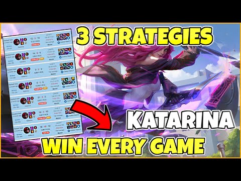 THE BEST KATARINA ROAMING STRATEGIES TO WIN EVERY GAME | UNDER 7 MINUTES S12 LOL GUIDE