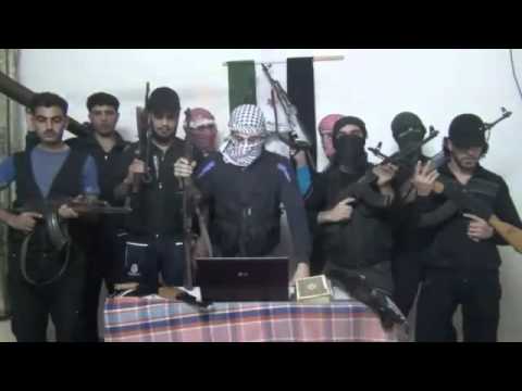 إعلان  تشكيل كتيبة شهداء الصنمين في مدينة درعا