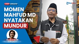 Momen Cawapres 03, Mahfud MD Nyatakan Mundur sebagai Menko Polhukam saat Kampanye di Lampung Tengah