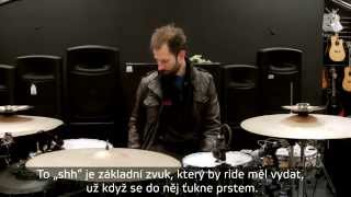 Benny Greb is talking about his Meinl Byzance signature cymbals (English with CZ subtitles)
