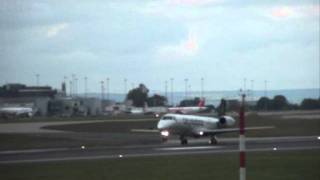 preview picture of video 'Embraer 145s and ATR 72 departing 23L'