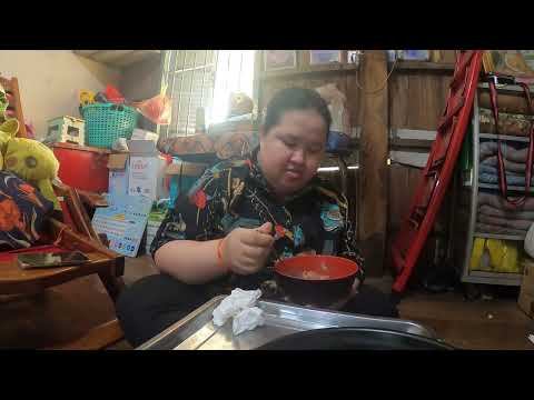 Fat Mom | Eat Pork porridge | Yummy | delicious mouth | ASMR