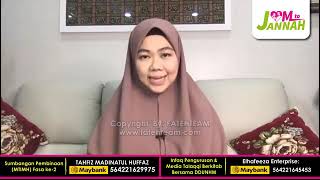 BAB SUNNAH | KITAB TARGHIB WA TARHIB | TALAQQI - DATUK DR. USTAZAH NORHAFIZAH MUSA