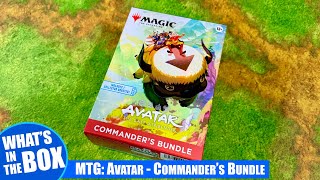 Magic the Gathering AVATAR the LAST AIRBENDER Commanders Bundle Unboxing